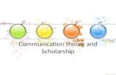 Communication theory and  S cholarship