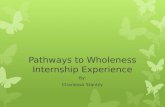 Pathways to Wholeness Internship Experience