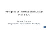 Principles of Instructional Design INST 6870