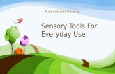 Sensory Tools  F or Everyday Use