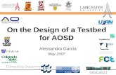 On the Design of a Testbed for AOSD