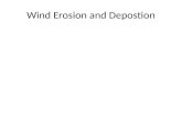 Wind Erosion and  Depostion