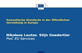 Semantische Standards in der Öffentlichen Verwaltung in Europa