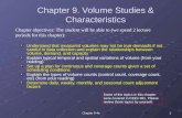 Chapter 9. Volume Studies & Characteristics