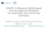GRISP: A Massive Multilingual Terminological Database for Scientific and Technical Domains