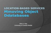 Location-based services M moving Object  D databases