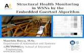 Structural Health Monitoring in WSNs by the Embedded  Goertzel  Algorithm