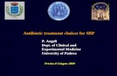 Antibiotic treatment choices for SBP