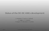 Status of the DC-DC ASICs development