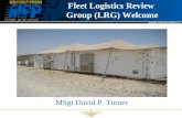 Fleet Logistics Review  Group (LRG) Welcome