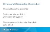Civics and Citizenship Curriculum