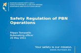 Safety Regulation of PBN Operations