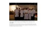 BC Culinary Arts Program and Wolfgang Puck Catering Event – Fall 2008