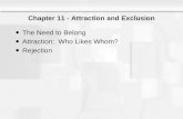 Chapter 11 - Attraction and Exclusion