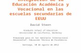 Integración  de la  Educación Académica  y  Vocacional  en  las escuelas secundarias  de EEUU