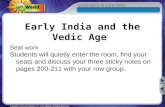 Early India and the Vedic Age