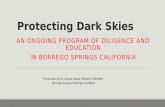 Protecting Dark Skies