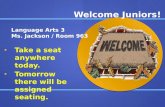 Language Arts  3 Ms. Jackson / Room 963