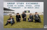 GROUP STUDY EXCHANGE: D3300 TO D2680, HYOGO, JAPAN 10 FEBRUARY – 10 MARCH 2013
