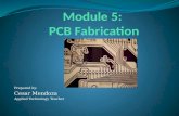 Module 5:  PCB Fabrication