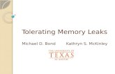 Tolerating Memory Leaks