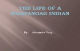 The Life of a Wampanoag Indian