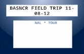 BASNCR FIELD TRIP 11-08-12