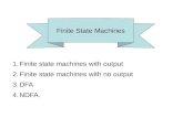 Finite State  Machines