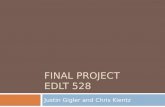 Final project  edlt  528