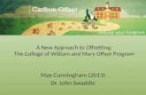 A New Approach to Offsetting: The College of William and Mary Offset Program