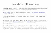 Nash’s Theorem