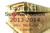 English  11  Survival  Guide 2013-2014