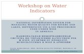 Workshop on Water Indicators