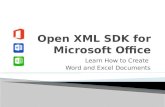 Open XML SDK for Microsoft Office