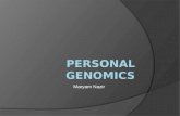 Personal genomics