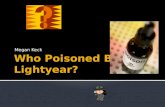 Who Poisoned Buzz Lightyear?