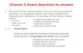 Choose 1 Exam Question to answer