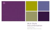 MLA Style Documentation