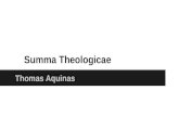 Summa Theologicae
