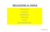 RELIGIONS in INDIA