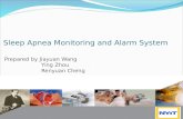 Sleep Apnea Monitoring and Alarm System