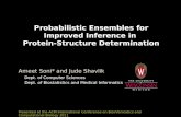 Probabilistic Ensembles for Improved Inference in  Protein -Structure  Determination