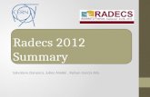 Radecs 2012 Summary