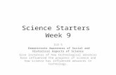 Science Starters  Week 9