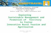 INTERNATIONAL CONFERENCE PROGRAMME „Rural Tourism without Borders” Kielce, 11 April 2014