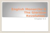 English Monarchs & The Glorious Revolution