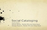 Social Cataloging
