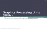 Graphics Processing Units  ( GPUs )