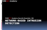 Network-Based Intrusion Detection