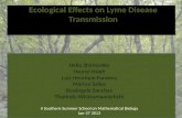 Ecological Effects on Lyme Disease Transmission